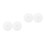 4Pcs Home Use Plastic Fermenting Jar Presser White Pickling Accessory 6
