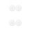 4Pcs Home Use Plastic Fermenting Jar Presser White Pickling Accessory 3