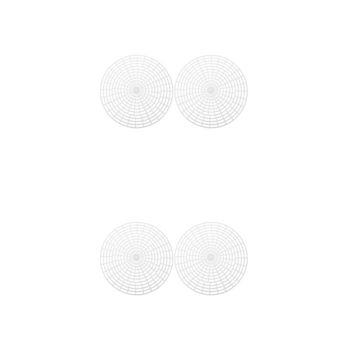 4Pcs Home Use Plastic Fermenting Jar Presser White Pickling Accessory 2