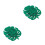 48Pcs Insulated Green Felt Monstera Leaf Cup Coasters for Decor 3
