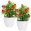 10Pcs Artificial Fruit Tree Bonsai Compact Home Decoration 2