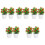 10Pcs Artificial Fruit Tree Bonsai Compact Home Decoration 4