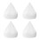 4Pcs White Lazy Sofa Inner Liners Mesh Fabric No Filler Replacement 8