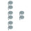 8Pcs Soft Grey Bed Wedge Pillow for Mattress and Couch 6