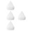 4Pcs White Lazy Sofa Inner Liners Mesh Fabric No Filler Replacement 6