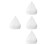 4Pcs White Lazy Sofa Inner Liners Mesh Fabric No Filler Replacement 3