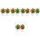 10Pcs Artificial Fruit Tree Bonsai Compact Home Decoration 5