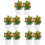 10Pcs Artificial Fruit Tree Bonsai Compact Home Decoration 7