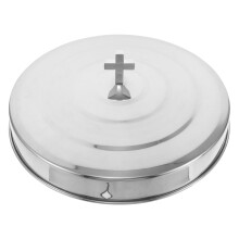 2Pcs Stainless Steel Pie Plate Religious Communions Dish