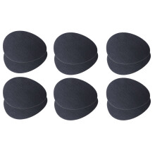 18Pairs Anti-Slip Black Sole Protectors for High Heels Self-Adhesive
