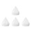 4Pcs White Lazy Sofa Inner Liners Mesh Fabric No Filler Replacement 9