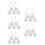 25Pcs Automatic Retractable Anti Theft Steel Wire Case for Merchandise 5