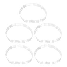 25Pcs White Plastic Mini Fence for Fairy Garden Decor Bonsai Dollhouse