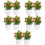 10Pcs Artificial Fruit Tree Bonsai Compact Home Decoration 8