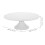 2Pcs White Ceramic Cake Stand Elegant Dessert Display Holder for Home 3