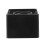 6Pcs Black ABS Square Microphone Flag Cube for Professional Interviews 1