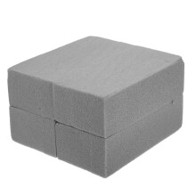 8Pcs Grey Flower Foam Base Blocks Wet Dry Florist Foam for Arranging