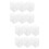 12Pcs Clear Square Watch Gift Boxes with Durable Portable Watch Holder 6
