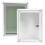 4Pcs Wall Mounted Locking Mailbox Multi-Use Acrylic Aluminum Box 1