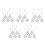 25Pcs Automatic Retractable Anti Theft Steel Wire Case for Merchandise 9