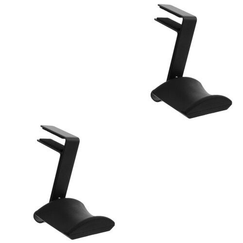 2pcs Headphone Hanger Computer School Bag Rack Metal 2