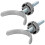4Pcs Silver Alloy Safety Gate Fixing Part Reliable Guardrail Fitting 1