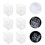 12Pcs Clear Square Watch Gift Boxes with Durable Portable Watch Holder 7