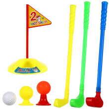 4Pcs Kids Golf Clubs Set with Balls and Flags Mini Golf Set for Kids