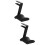 2pcs Headphone Hanger Computer School Bag Rack Metal 7