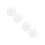 4Pcs Home Use Plastic Fermenting Jar Presser White Pickling Accessory 9