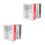4Pcs Wall Mounted Locking Mailbox Multi-Use Acrylic Aluminum Box 6