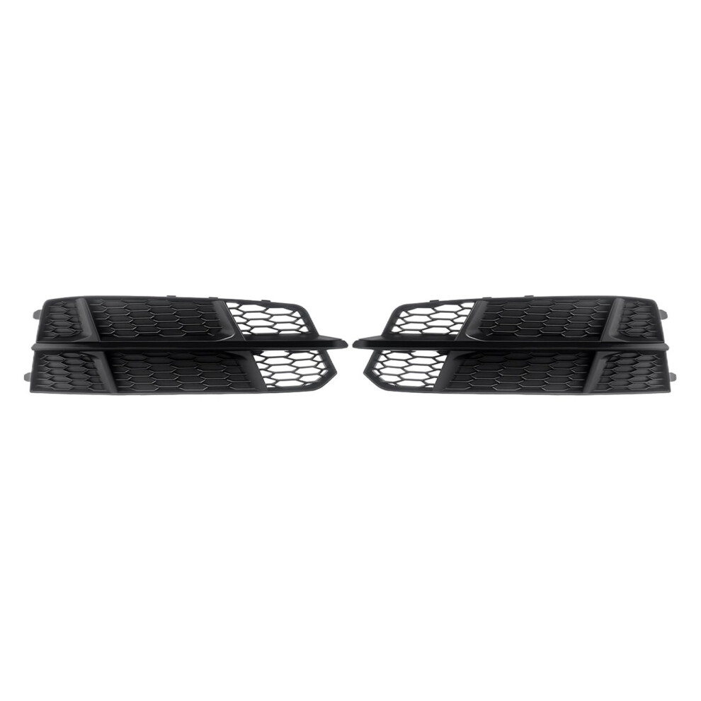 Front Fog Cover Honeycomb Grille Sportinspired Trim For Audi S6 A6 Sline 20162018 Light 9070919795121