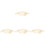 4Sets Beige Fruit Vegetable Net Bag Hanging Hammock Kitchen Storage 2