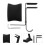 2pcs Headphone Hanger Computer School Bag Rack Metal 9