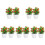 10Pcs Artificial Fruit Tree Bonsai Compact Home Decoration 3