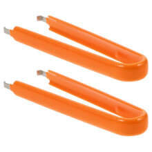 2 Pcs Automotive Relay Tester Fuse Puller Extraction Tool Orange