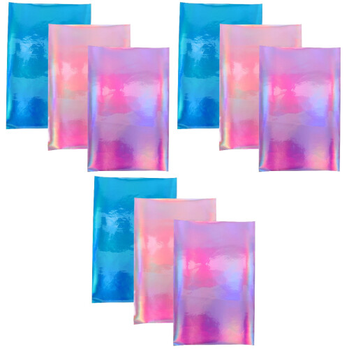 9 Sheets Faux For Bags And Bow Making 2