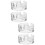 4Pcs Practical Glass Fermentation Lids Easy Grip Weights for Jars 7