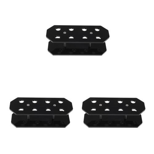 3Pcs Black Acrylic Dart Organizer - Multi-Function Desktop Game Holder 1