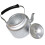 Small Aluminum Teapot with Handle Silver Heat Resistant Kettle 1