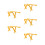 5Pcs Universal Beekeeping Frame Clamp Durable Stainless Steel Yellow 8