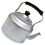 Small Aluminum Teapot with Handle Silver Heat Resistant Kettle 11