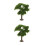 2Pcs Miniature Plastic Trees For Diy Sand Table And Train Scenery 5