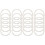 20Packs White Nylon Guitar Strings Acoustic Folk Replacement Kit 2