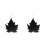 2Pcs Handcrafted Wooden Chalkboards Maple Leaf Hanging Message Boards 6