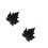2Pcs Handcrafted Wooden Chalkboards Maple Leaf Hanging Message Boards 8