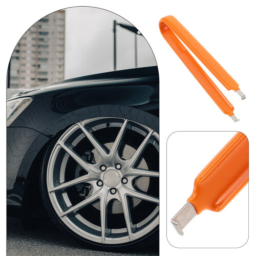 2 Pcs Automotive Relay Tester Fuse Puller Extraction Tool Orange 2