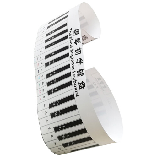 3Stk Schwarze Klavier Keyboard PVC Robust Für 2