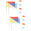 12Pièces Drapeaux De Signalisation En Bois Et Polyester Multicolores 9