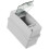 3Pcs White ABS Electrical Enclosure 2 Way Consumer Unit Breaker Box 3